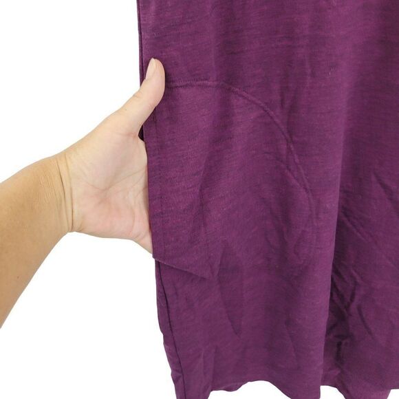 32 Degrees Athletic Dress L Purple Sweatshirt Tank Space Dyed Pockets Loungewear - Picture 5 of 5